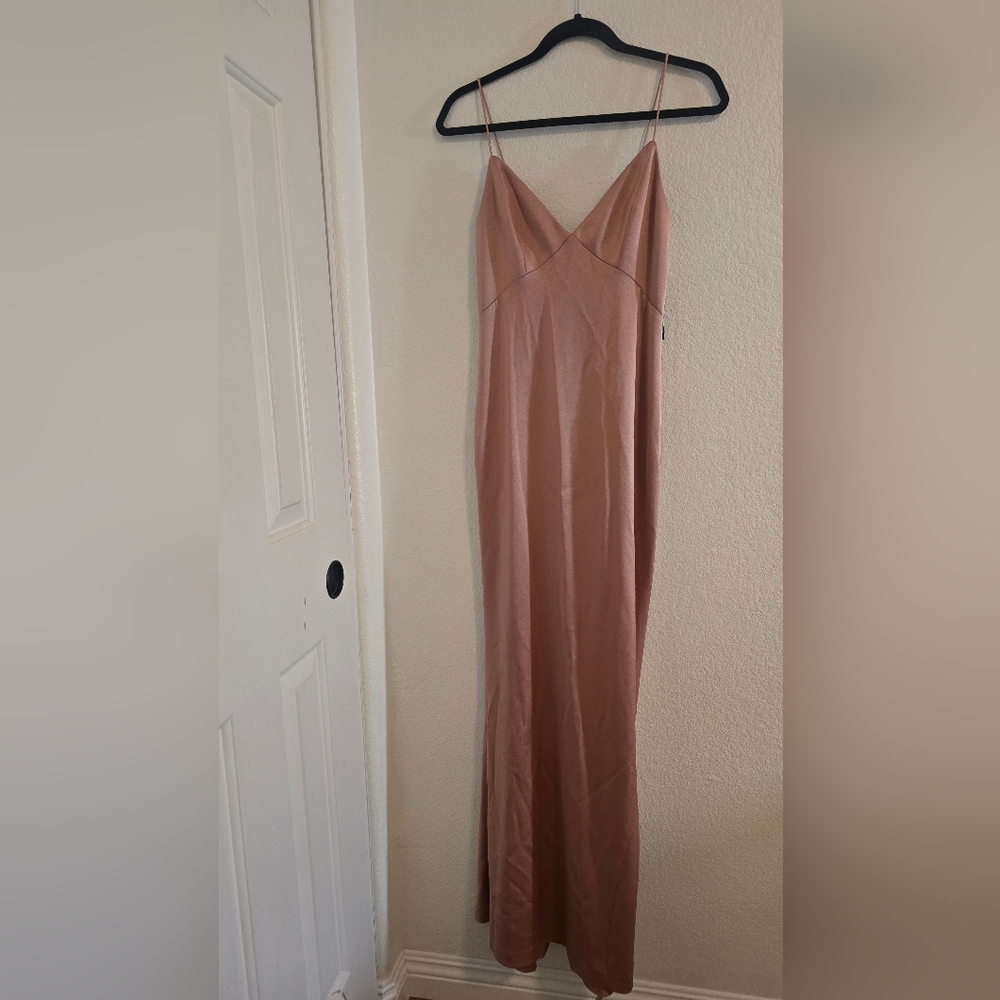 Alice + Olivia Julietta Slip Maxi Dress / Burnt Rose - NWT